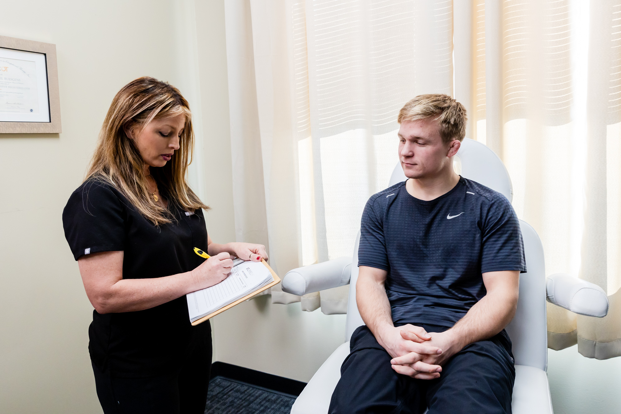 A man hears about Medical Aesthetics near Lakeville, MN